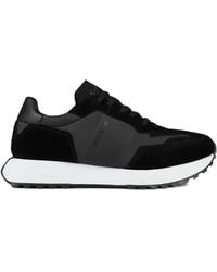 Calvin Klein - Suede Trainers - Lyst