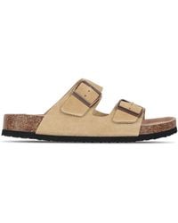 Jack Wills - Jw Cork Strap Flat Sandals - Lyst