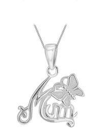 Be You - Sterling Mum Necklace - Lyst