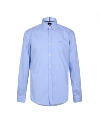 BOSS - Roan Bd Striped Long Sleeve Shirt - Lyst