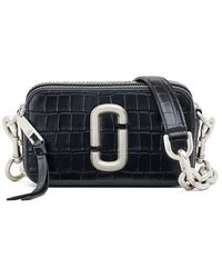 Marc Jacobs - The Snapshot Croc Chain Leather Camera Bag - Lyst