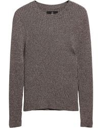 Barbour - Varano Cotton Crew-Neck Long-Sleeve Fine-Knit Slim-Fit Jumper - Lyst