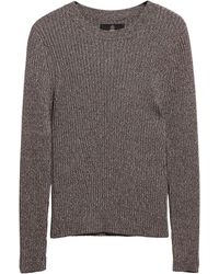 Barbour - Varano Cotton Crew-Neck Long-Sleeve Fine-Knit Slim-Fit Jumper - Lyst