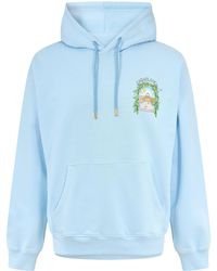 CASABLANCA - Larche Logo Over The Head Hoodie - Lyst