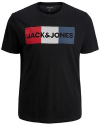 Jack & Jones - Short Sleeve Logo T-shirt Plus Size - Lyst