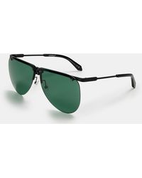 Off-White c/o Virgil Abloh - Paxson Rectangle Sunglasses - Lyst