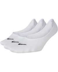 Nike - 3 Pack Invisible Socks Ladies - Lyst