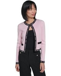 KARL LAGERFELD - Sportswear Cardigan - Lyst