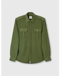 Pretty Green - Pretty Pg Military Shirt Sn99 - Lyst