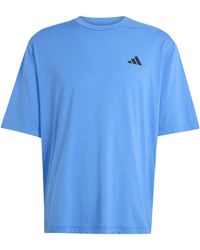 adidas - Graphic Short-Sleeve Crew-Neck Oversized Fit T-Shirt - Lyst