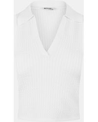 Jack Wills - Cable Stitch Polo Sweater Vest - Lyst