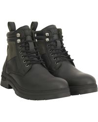 Barbour - Eslington Leather Yard Boots - Lyst