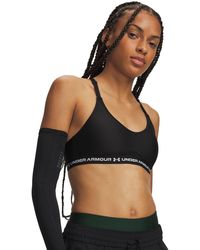 Under Armour - Crossback Low Strappy Sports Bra Ultimate - Lyst