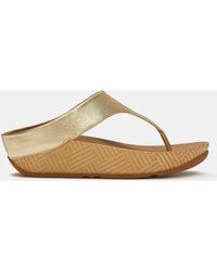 Fitflop - Lulu Lux Graphic-Weave Sandals - Lyst
