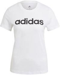 adidas - Essentials Logo T-Shirt - Lyst