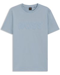 BOSS - Thinking 1 T-Shirt, Signature Logo - Lyst