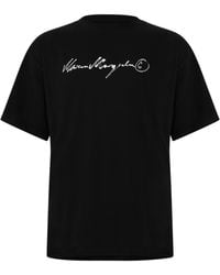 MM6 by Maison Margiela - Signature Overdyed Tee - Lyst
