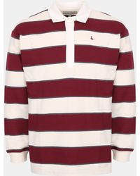 Jack Wills - Cotton Polo Neck Long Sleeve Oversized Fit T-Shirt - Lyst