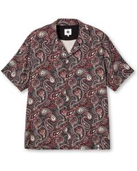 Pretty Green - Feltham Paisley Short-Sleeve Patterned Shirt - Lyst