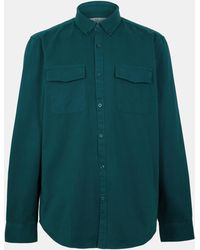Original Penguin - Long Sleeve Twill Overshirt - Lyst