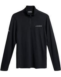 J.Lindeberg - Jlg Emmanuel Half-Zip Pullover Jumper - Lyst