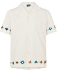 Paul Smith - Patterned Short Sleeve Shirt - Lyst