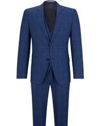 BOSS - Classic Structured Suit - Lyst