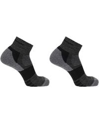 Salomon - Merino Quarter 2 Pack Walking Socks - Lyst