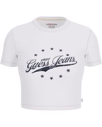 Guess - Star Baby Tee - Lyst