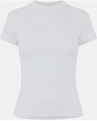 Mars the Label - Sculpt Short Sleeve Top - Lyst