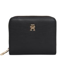 Tommy Hilfiger - Icon Medium Zip Around Purse - Lyst