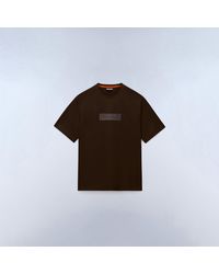 Napapijri - Nap Box Logo Short Sleeve T-Shirt - Lyst