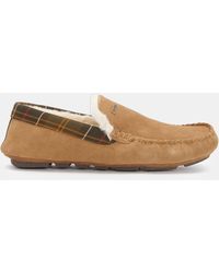 Barbour - Monty Moccasin Slippers - Lyst
