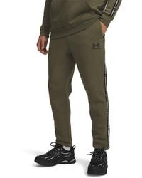 Under Armour - Icon Taping Closed Hem Fleece Joggers - Lyst