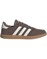 adidas - Breaknet Sleek Suede Shoes - Lyst