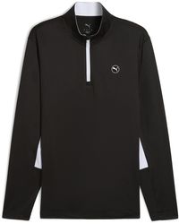 PUMA - Pure Quarter-Zip Pullover Jumper - Lyst