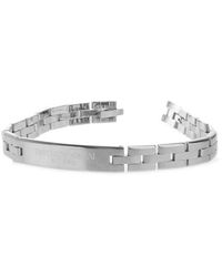 Armani - Stainless Steel Chain Bracelet - Lyst