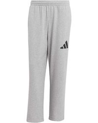 adidas - Wide Fleece Joggers - Lyst