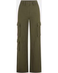 HUGO - Hala Straight Leg Trouser - Lyst