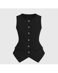 I Saw It First - Button Waistcoat - Lyst