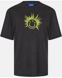 HUGO - Nugix 01 Cotton T-Shirt - Lyst
