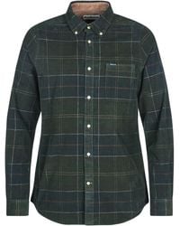 Barbour - Blair Tartan Cotton Long-Sleeve Tailored-Fit Corduroy Shirt - Lyst