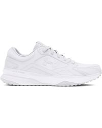Under Armour - Edge Leather Low-Top Trainers - Lyst