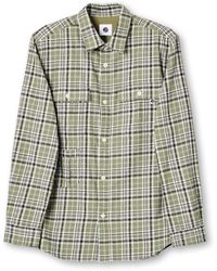 Pretty Green - Thornley Check Long-Sleeve Patterned Shirt - Lyst