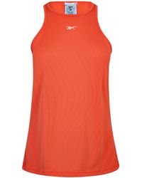 Reebok - United By Fitness Perforated Performance Gym Vest - Lyst