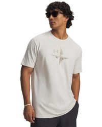 Under Armour - Explor Graphic Short Sleeve Summit City Khaki - Lyst