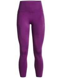 Under Armour - S Ankle Leggings Tall 2in Purple L - Lyst