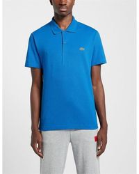 Lacoste - Regular Fit Polyester Cotton Polo Shirt - Lyst