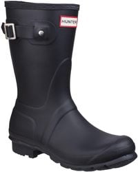 HUNTER - Original Short Wellington Boots - Lyst