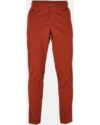 BOSS - Cotton Slim Fit Trousers - Lyst